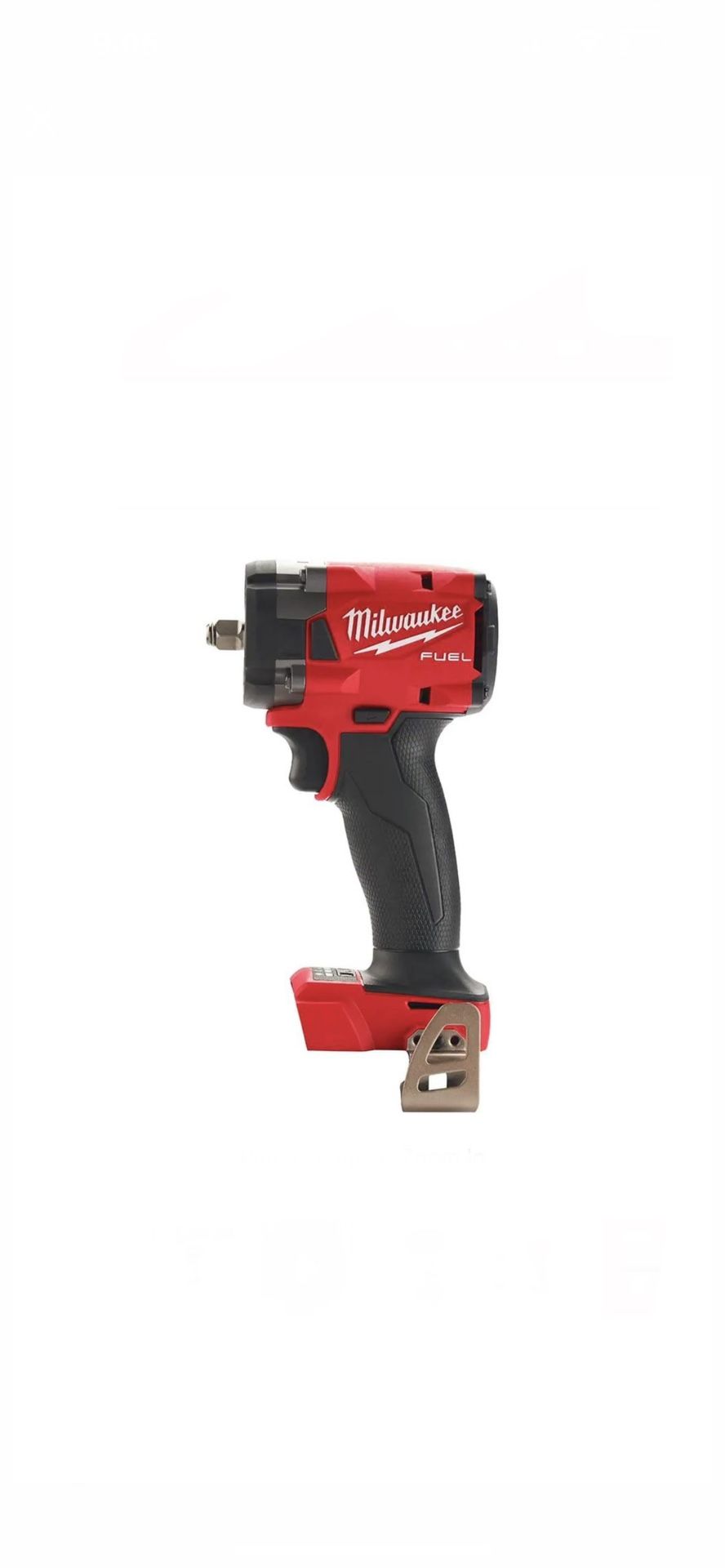 New Milwaukee M18 FUEL GEN-3 18V Lithium-Ion Brushless Cordless 3/8 in. Compact Impact Wrench with Friction Ring (Tool-Only) $150 Firm
