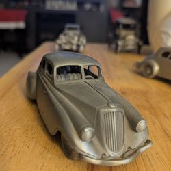 Danbury Mint England Pewter Car 1933 Pierce Silver Arrow 6" Long