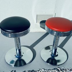 Chrome Swivel Bar Stools