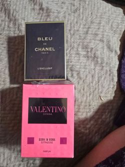 Bleu de Chanel and Valentino
