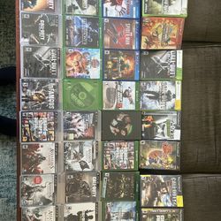 Lot Of Xbox 1, Xbox 360, Ps4, PS3 and Ps2 Games 