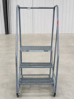 Cotterman 3-Step Rolling Safety Ladder