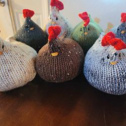 Yarn Chickens 