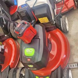 Lawnmower Toro  Electrica Bateria Y Cargador 