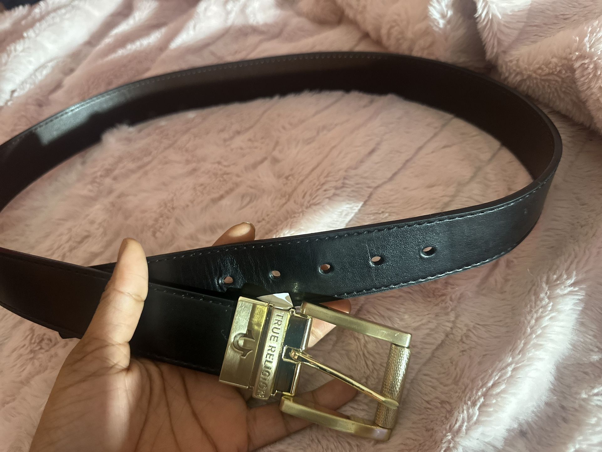 True Religion Belt Size 38