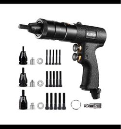 KIARUO Pneumatic Rivet Nut Gun with Self-locking Head Gun