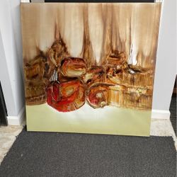 Red, Bronze And Gold Picture