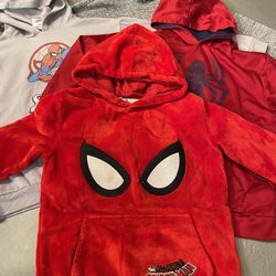 Boys spider man Hoodies