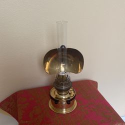 Vintage marine oil lamp