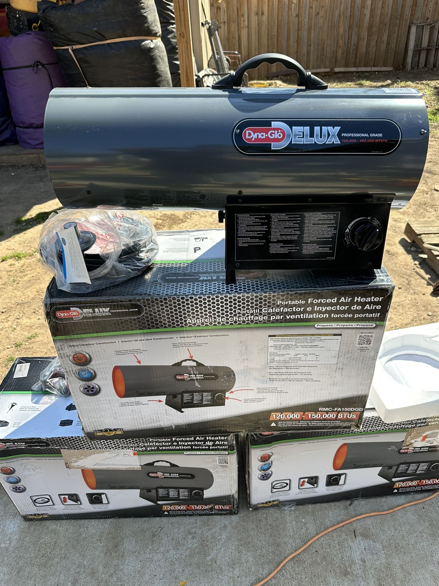 Dyna Glo Delux Air Heater