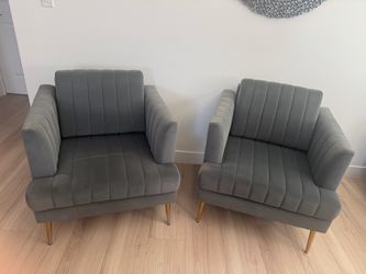 2 armchairs