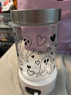 Halloween Large Glass Jar