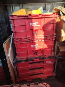 Milwaukee packout 3 drawer tool box