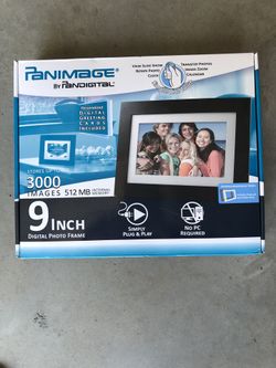 9 Inch Panimage Digital Photo Frame