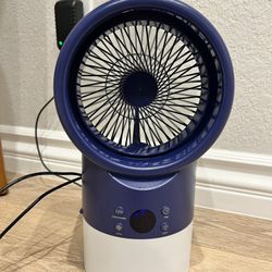 Portable Mini Fan with Light