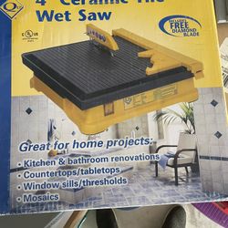 Wet Saw 