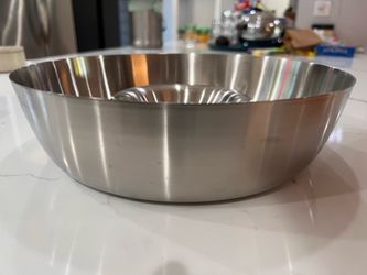 Stainless Steel Chip and Dip Bowl