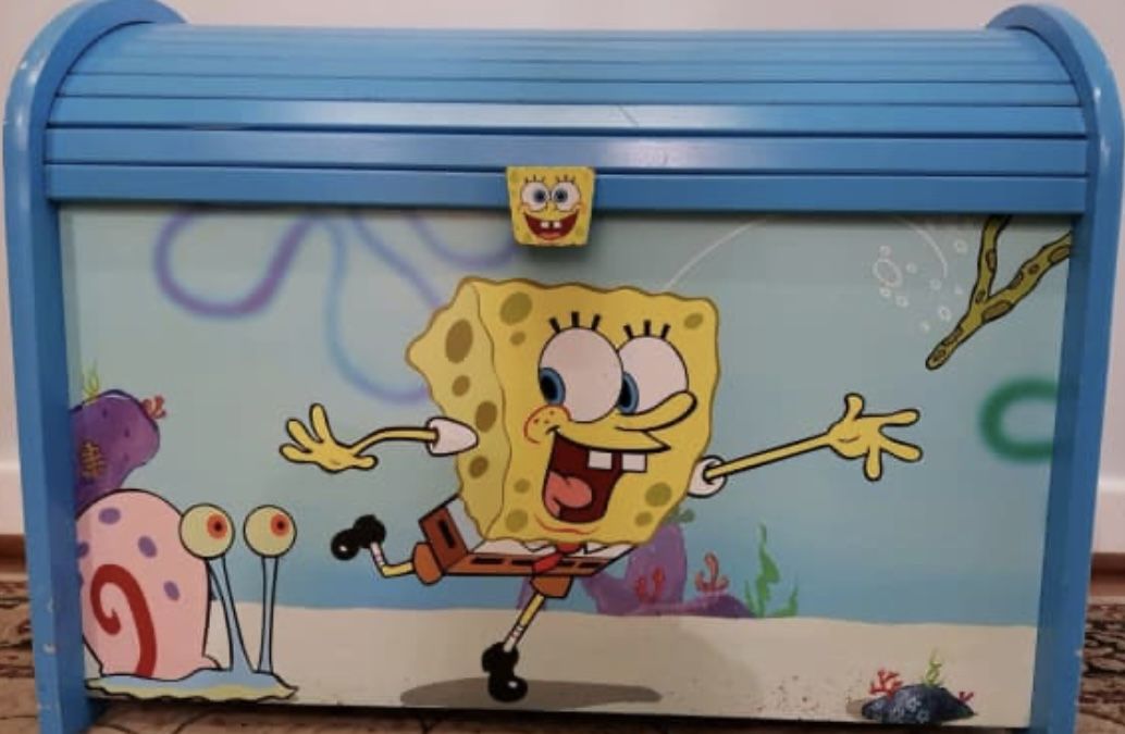 Vintage SpongeBob Toy chest