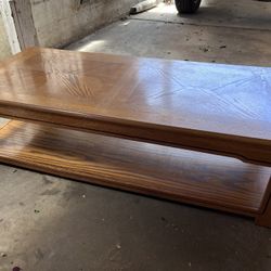 Oak Coffee Table