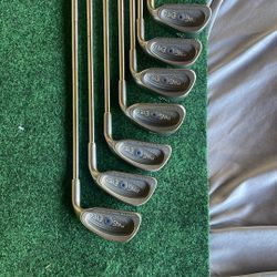 PING Blue EYE 2 KARSTEN Irons 3-9-W Missing 6 Iron 