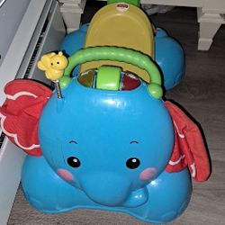 Fisher-Price 3-in-1 Bounce Stride Ride Elephant