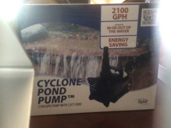 Cyclone Pond Pump - BRAND NEW IN BOX