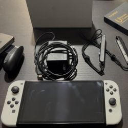 Nintendo Switch Oled (Includes Everything As New + Screen Protection And Case)