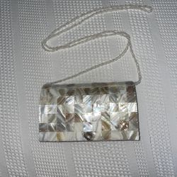Marble Squares Clutch