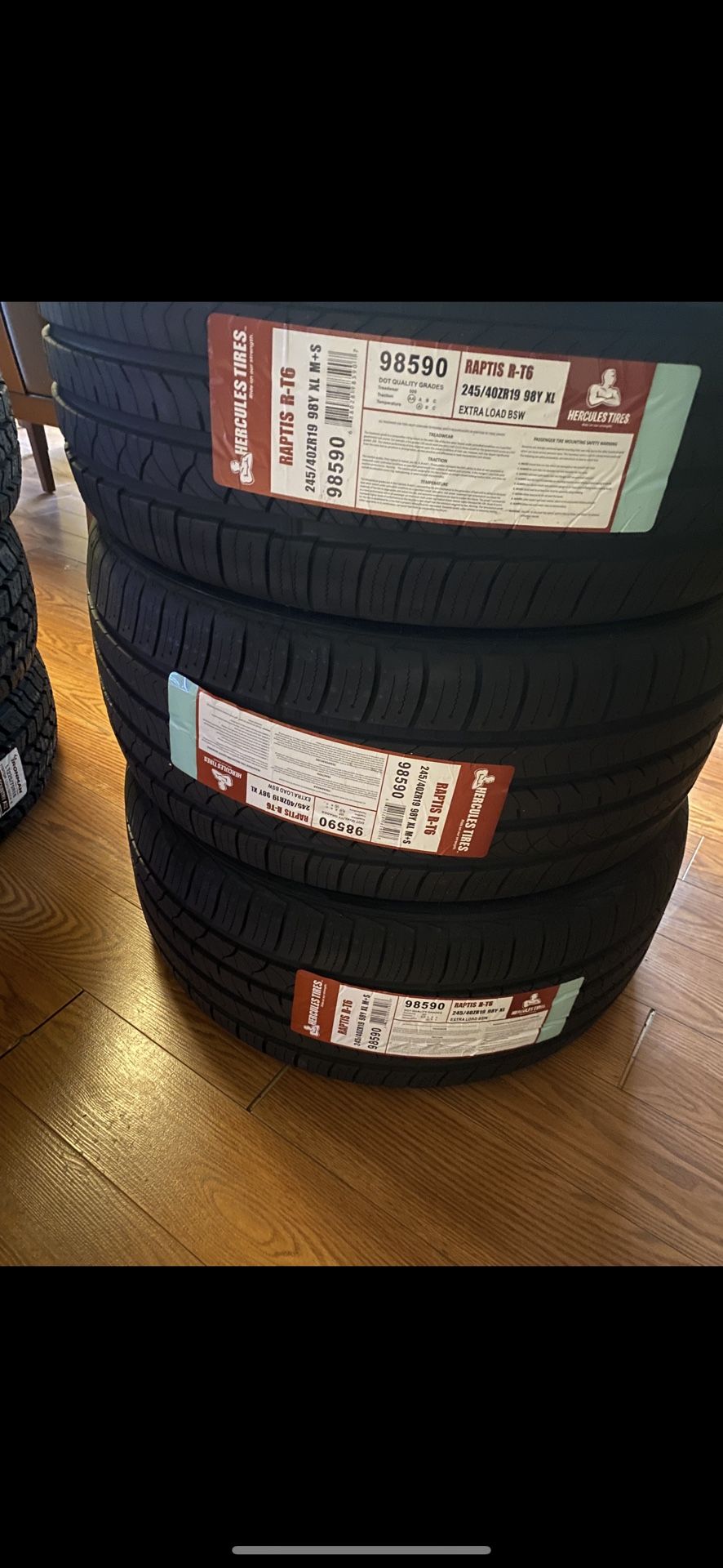245/40/19 Hercules xl $500obo