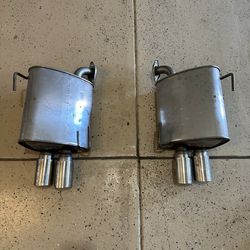 Subaru WRX 2022-24 Dual Exhaust Mufflers Both Sides
