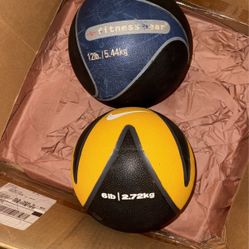 6lb & 12lb Medicine Balls