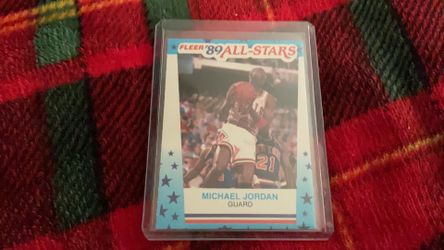 Fleer 89 All-Stars sticker good condition collectible