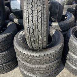255/70/17 General Set of four tires installed and balanced , Set De 4 Llantas Instaladas Y Balanceadas 