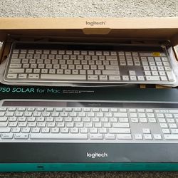 Logitech K750 Solar Keyboard for Mac – Like New with Box