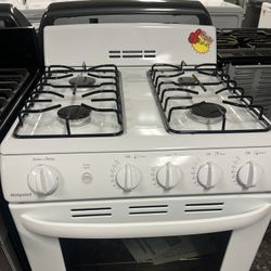 βΌοΈβΌοΈ GE 24β Gas Stove 4 Burner In White βΌοΈβΌοΈβΌοΈ