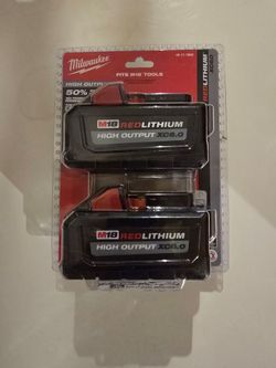 Milwaukee M18 XC6.0 Batteries 2-pack