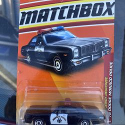 Matchbox Cop Car Die Cast