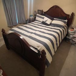 Bedroom Set Real Wood, Made In USA 