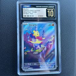 Pokemon Mienfoo CGC pristine 10
