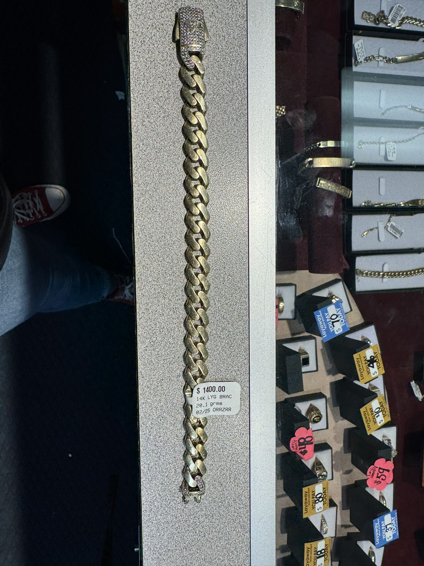 Cuban Bracelet 14k 20.1g