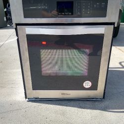 *NEW* 24" WHIRLPOOL STAINLESS DIGITAL SINGLE WALL OVEN STOVE KITCHEN 