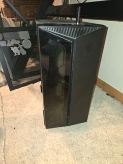 Gaming pc with monitor