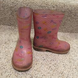 Toddler Girl’s Rain Boots Size 8