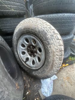 Silverado Chevy spare rims tires for sale