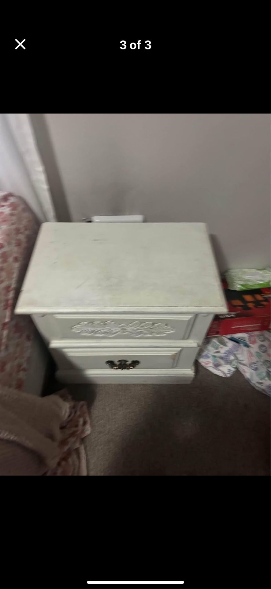 6 Drawer Dress And 2 Drawer Night Stand