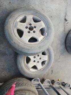 Full Set Rims With Tires  For  Honda Odisea.  (contact info removed) Measurements 