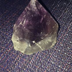 Amethyst Half Polished Point