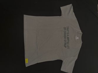 That's A Awful Lot of Cough Syrup Graphic Tee size L