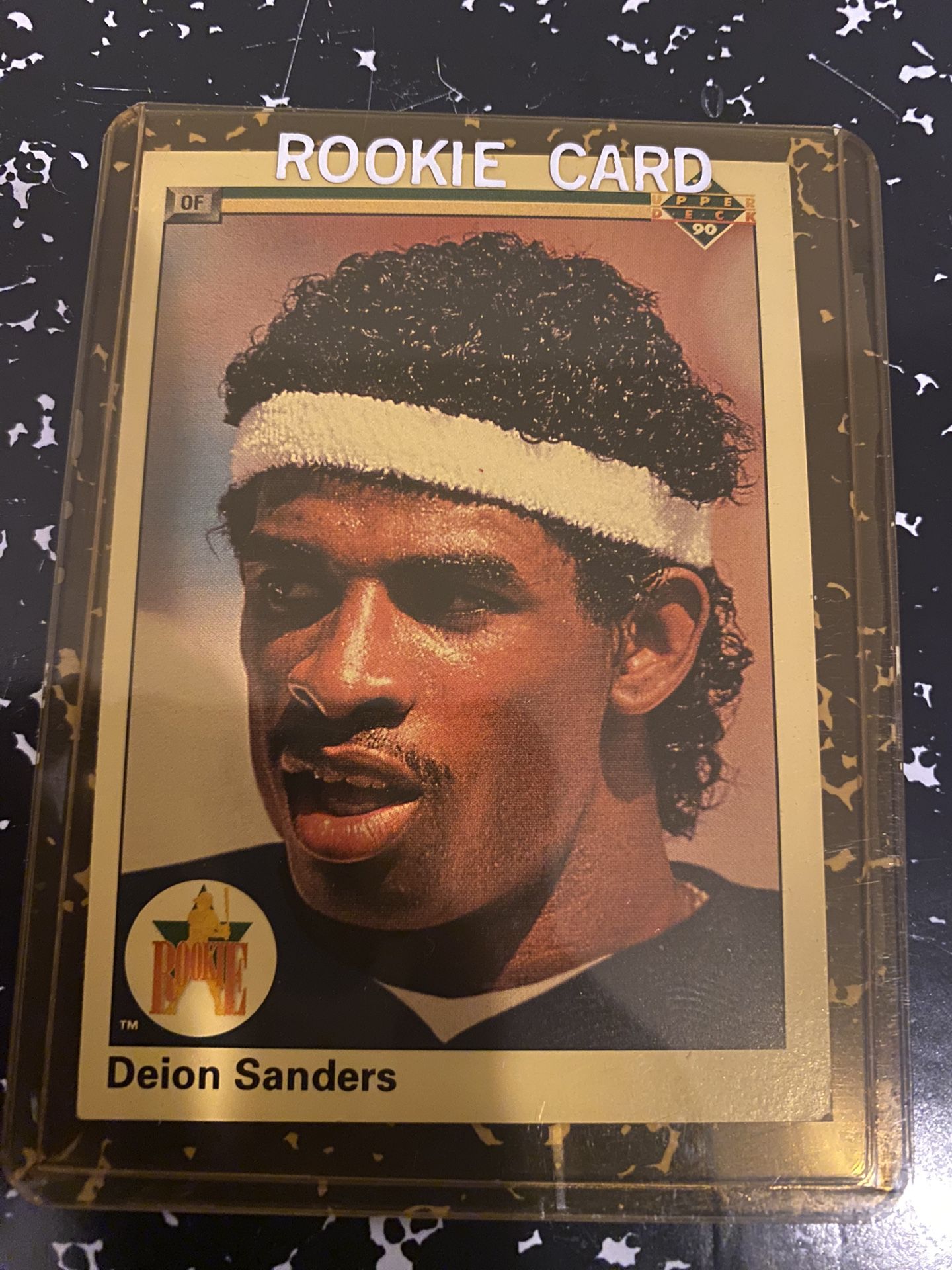 Deion Sanders Rare Baseball Card 