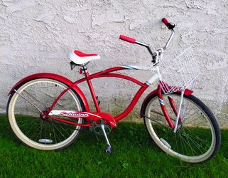 Schwinn legacy 26" Beach Cruiser bike bicicleta basket